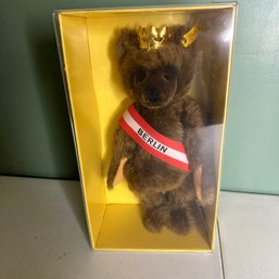Vintage Steiff Berlin Bear Teddy Bear In Box (Garage)