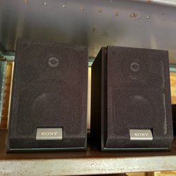 Pair Of Sony SS-MB100H Speakers (Shed)
