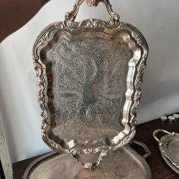 FB ROGERS Vintage Silver Plated Tray