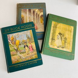 Set Of Three Vintage Hardcover Illustrated Children's Books (NK)