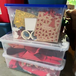 Holiday Bags, Ribbon And Decor (Garage)