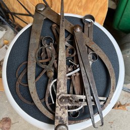 Assorted Calipers And Other Measuring Tools (garage)