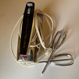 Vintage Hamilton Beach Super Mixette Hand Mixer  (Basement)