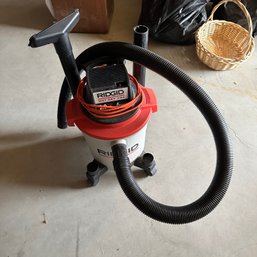 Rigid 6-Gallon Wet/Dry Vacuum  (Basement)