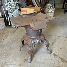 Antique Cast Iron Stove (garage)