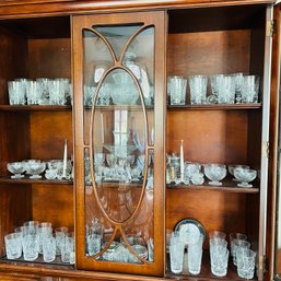 Webb Corbett Crystal, Stemware, Dishes And Other Items (Dining Room)