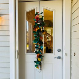 Door Swag With Wreath Hook