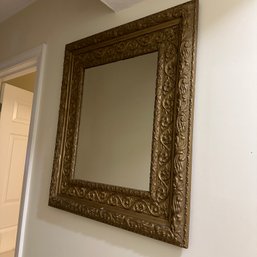Vintage Wood-Framed Mirror (BSMT)