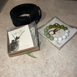 Deer Necklace, Wristlet And Women's Belt (basement)