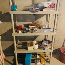 Assorted Sewing And Quilting Accessories And Literature (Basement)