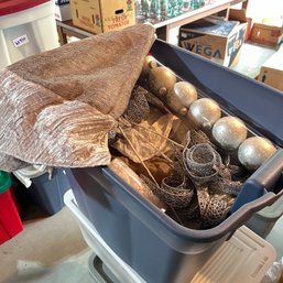 Tree Skirt, Ornaments And Holiday Decor (Garage)