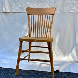 Vintage Wooden Ladderback Chair (POD)