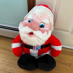 Vintage Pepsi Stuffed Santa Claus (BR Right)