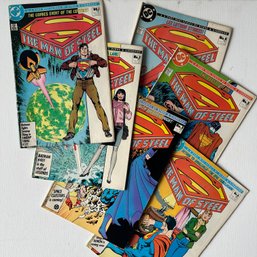 DC Comic Books 'Superman: The Man Of Steel' 1986 Volume 1 Thru 6, John Byrne (IS)