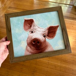 Framed Pig Art (DR)