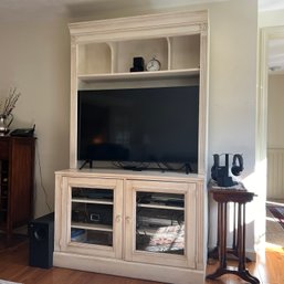 Media Cabinet With Removable Hutch (living Room)