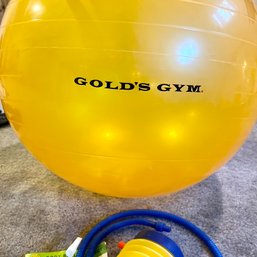 Gold's Gym Exercise Ball W/ Pump (BSMT)