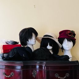 Assortment Of Wigs And Hats (Bedroom)