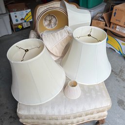 Assorted Lamp Shades (Garage)