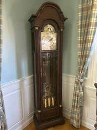 Stunning TREND By SLIGH Grandfather Clock, Triple Chime Pendulum Movement, Excellent Condition