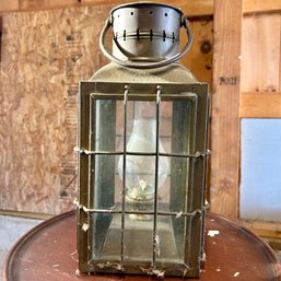 Vintage Lantern CHIEF LIGHT GREAT BRITAIN Circa 1930s (garage1)