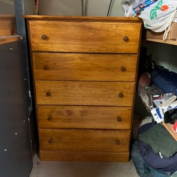 Five-drawer Dresser - See Notes (basement 2)