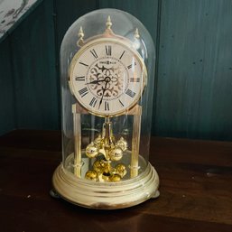 Howard Miller Brass Tone Cloche Clock (Bedroom 1)
