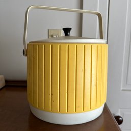 Vintage Yellow Cooler/Ice Bucket (Up2)