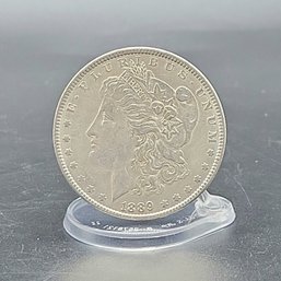 1889 Morgan Silver Dollar No Mint Mark