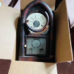 Antique Clock For Parts (Bedroom 1)