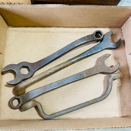 Vintage Ford Wrenches (Loc: Left Table)