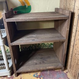 Handmade Wooden Shelf (Basement 2)