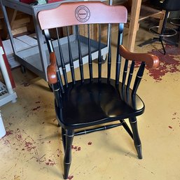 Commemorative Patsy's Leasing Corp. PacLease Wooden Chair (Basement 2)