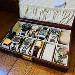 Lot Of Men's Watches: Invicta, Stuhrling, Etc. (BR)