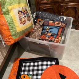 Halloween Placemats And Pillows (Garage)