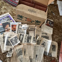 WOW! Historical Moments Vintage & Antique Newspapers & Magazines - JFK, Nixon, Moon Landing, & More (Up2)