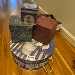 Country Decorative Boxes Lot (Attic)