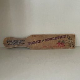 Vintage Funny Wood 'Paddle' Mancave Decor (Attic)