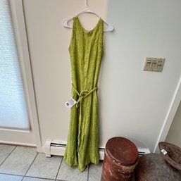 Diane Jackson Cole Handwoven 1970s Inspired Open Back Long Dress (entry Closet)