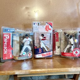 Boston Red Sox Collectible Figurines, New In Box