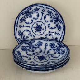 Conway England Blue Design Mini Vintage Bowls X 2 (Attic)