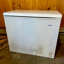 HAIER Chest Freezer (food Not Included) (garage2)