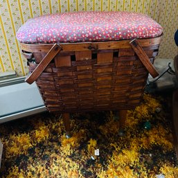 Vintage Sewing Basket (Bedroom 2)