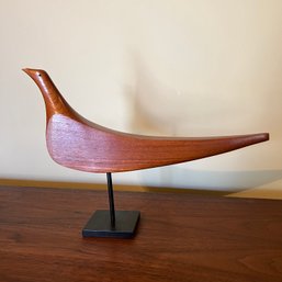 Vintage Wooden Bird Figure (LR)