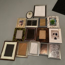 Lot Of Assorted Photo Frames Including Papyrus & Fetco (HW2) (Basement Shelf)