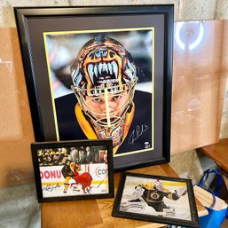Signed Boston Bruins Framed Photos