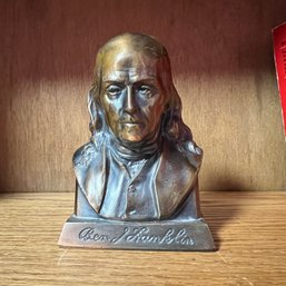 Vintage Suffolk Franklin Savings Bank Bust (Office)