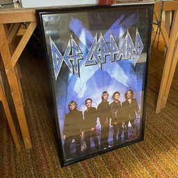Def Leppard Framed Poster 2 (Basement 2)