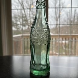Vintage Glass Coca-Cola Bottle, Augusta, Maine (HW)