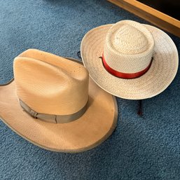 Pair Of Vintage Hats (attic Closet)
